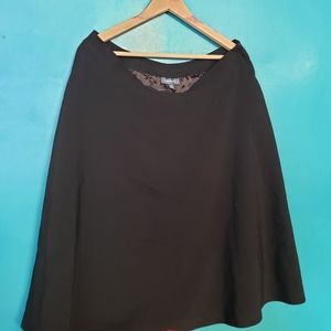 Modcloth Long Black Flowy Skirt, Size XL